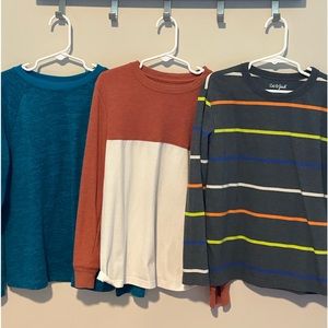 3 Cat & Jack Long Sleeve Jerseys